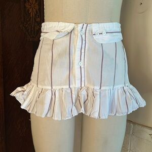 aLaLa Striped Mini Skirt. Small. Y2K Rare ⭐︎♡